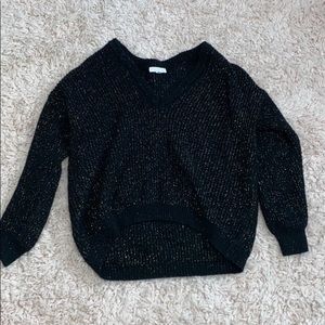 Black Sparkly Sweater